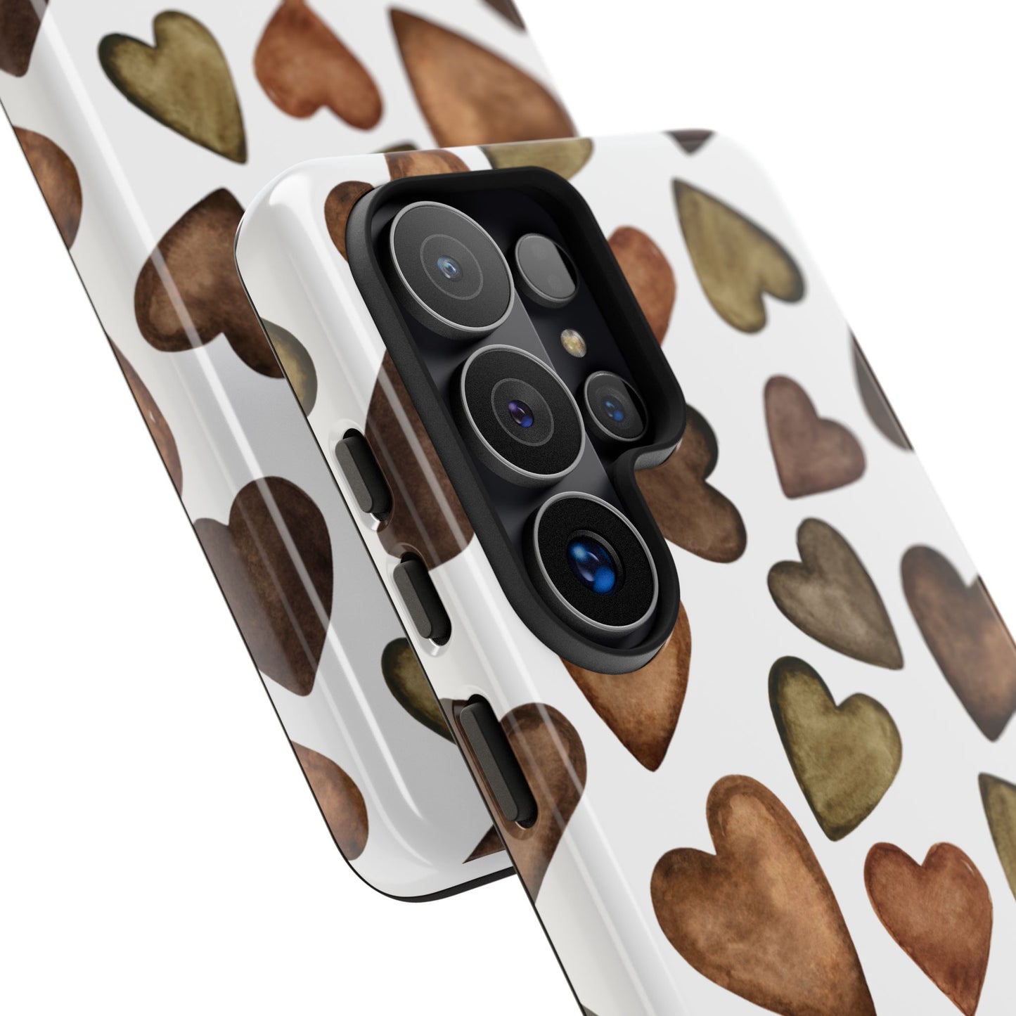 Brown Heart Case