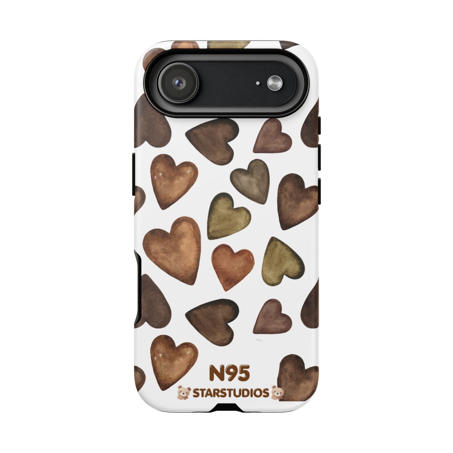Brown Heart Case