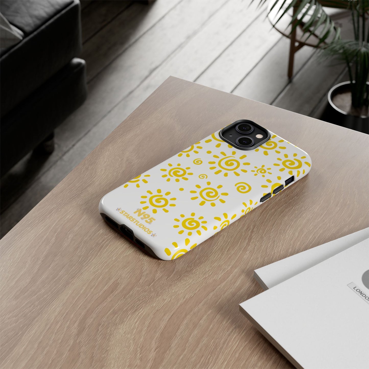 Yellow Sun Phone  Case
