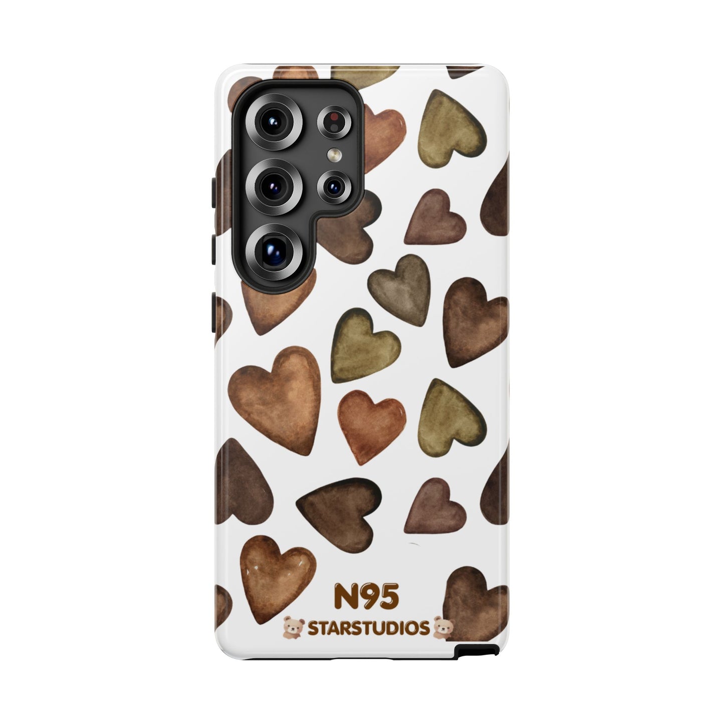 Brown Heart Case
