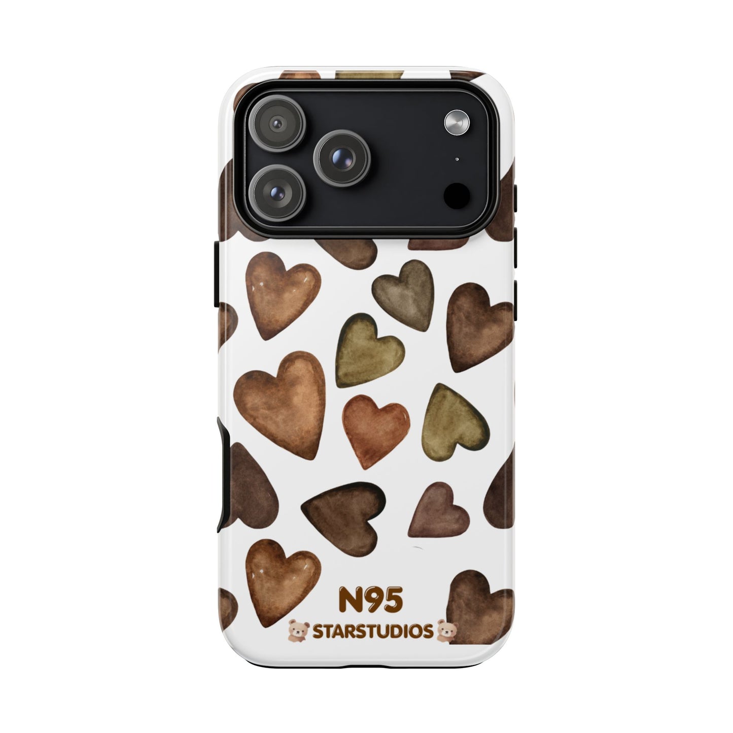 Brown Heart Case