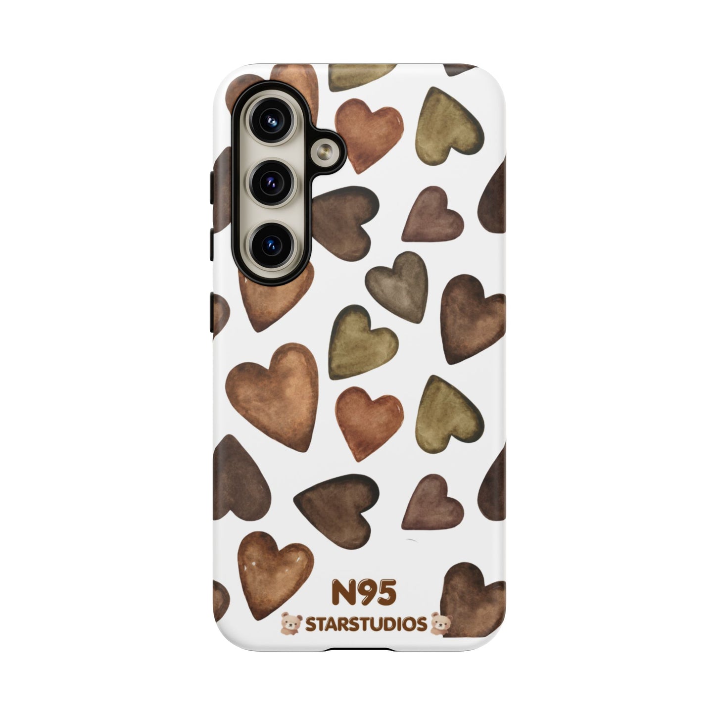 Brown Heart Case