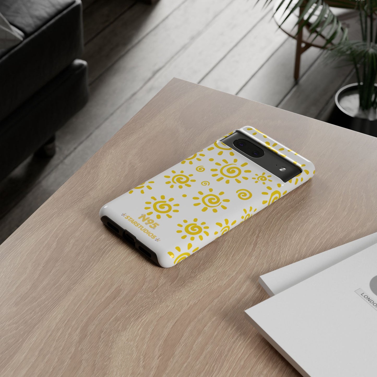 Yellow Sun Phone  Case