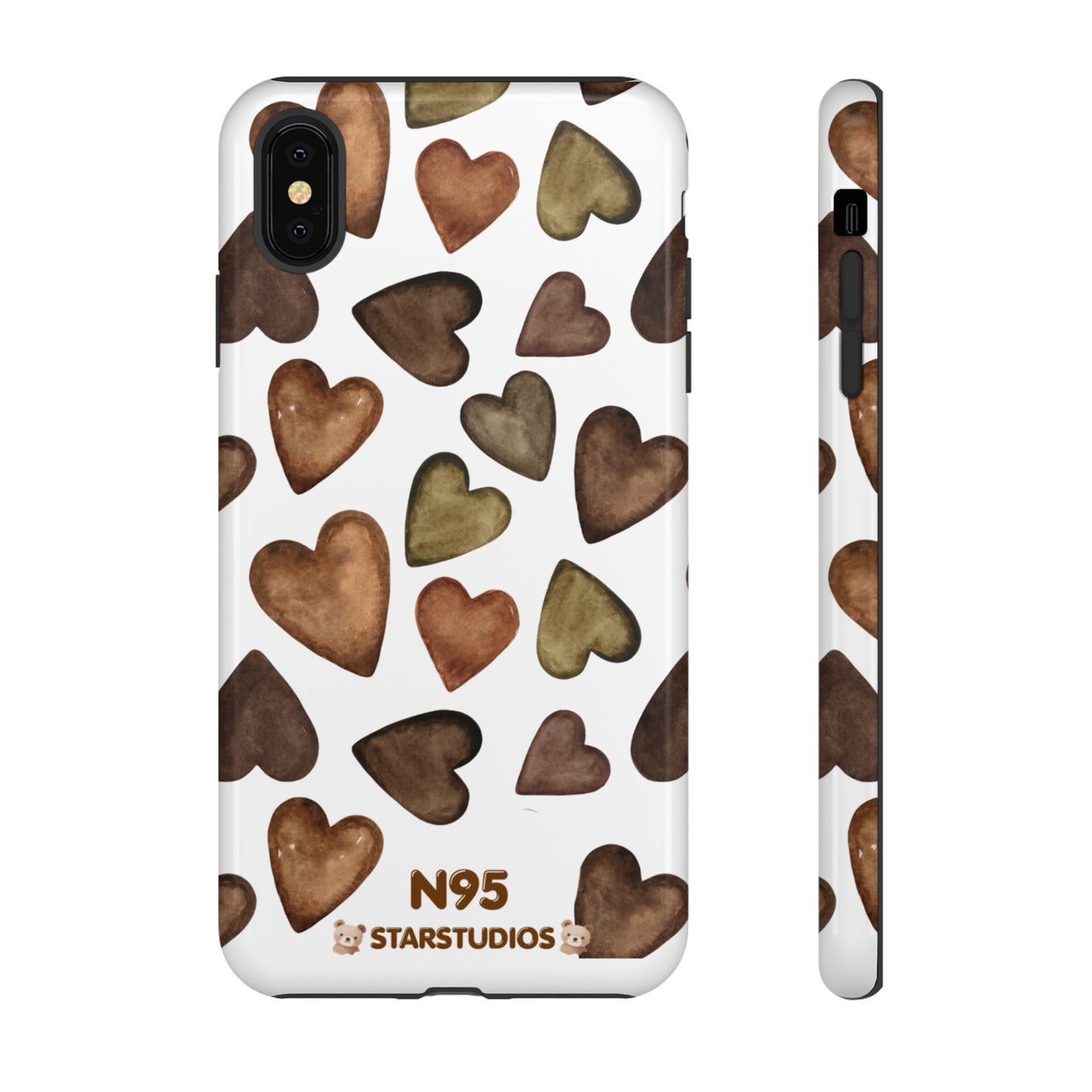 Brown Heart Case