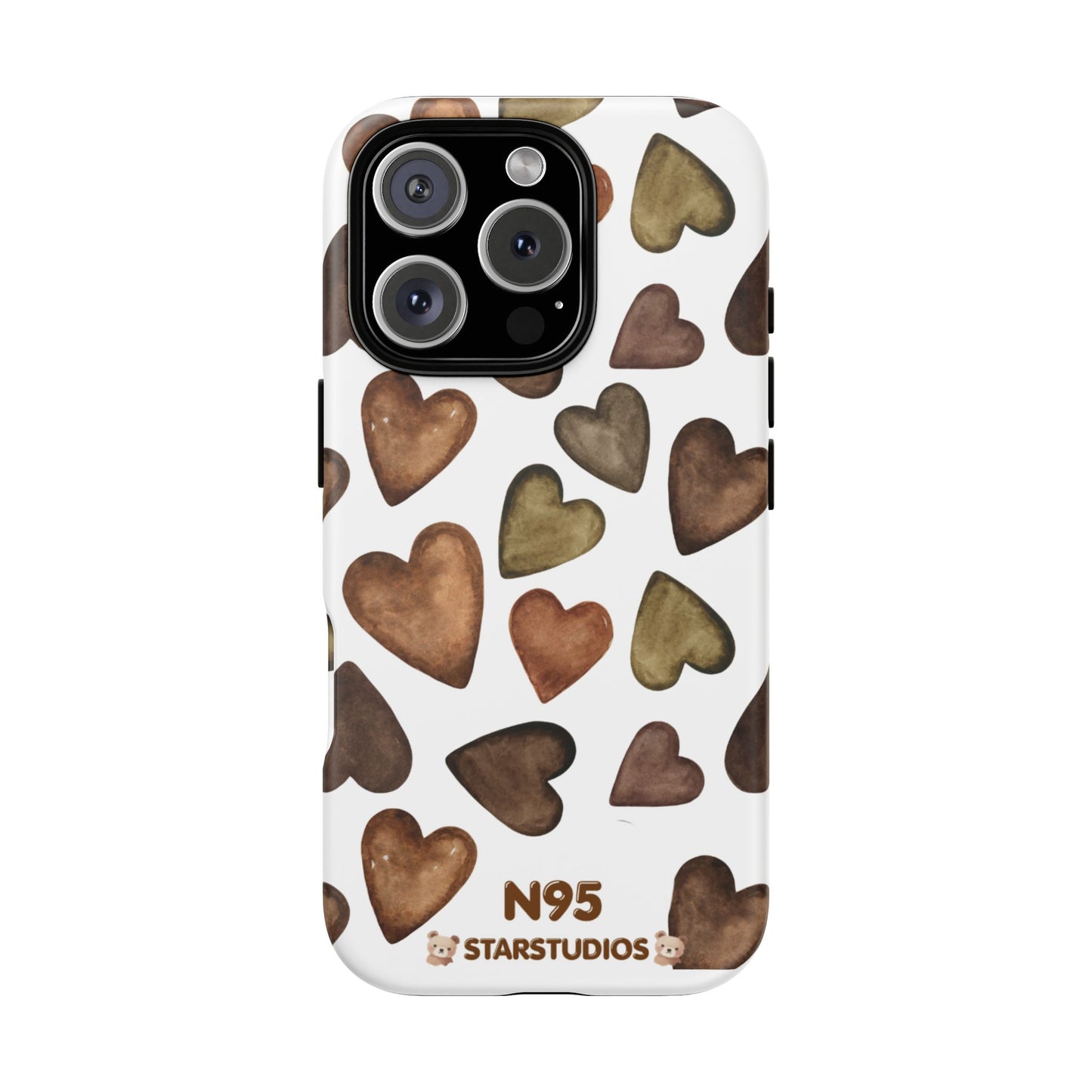 Brown Heart Case