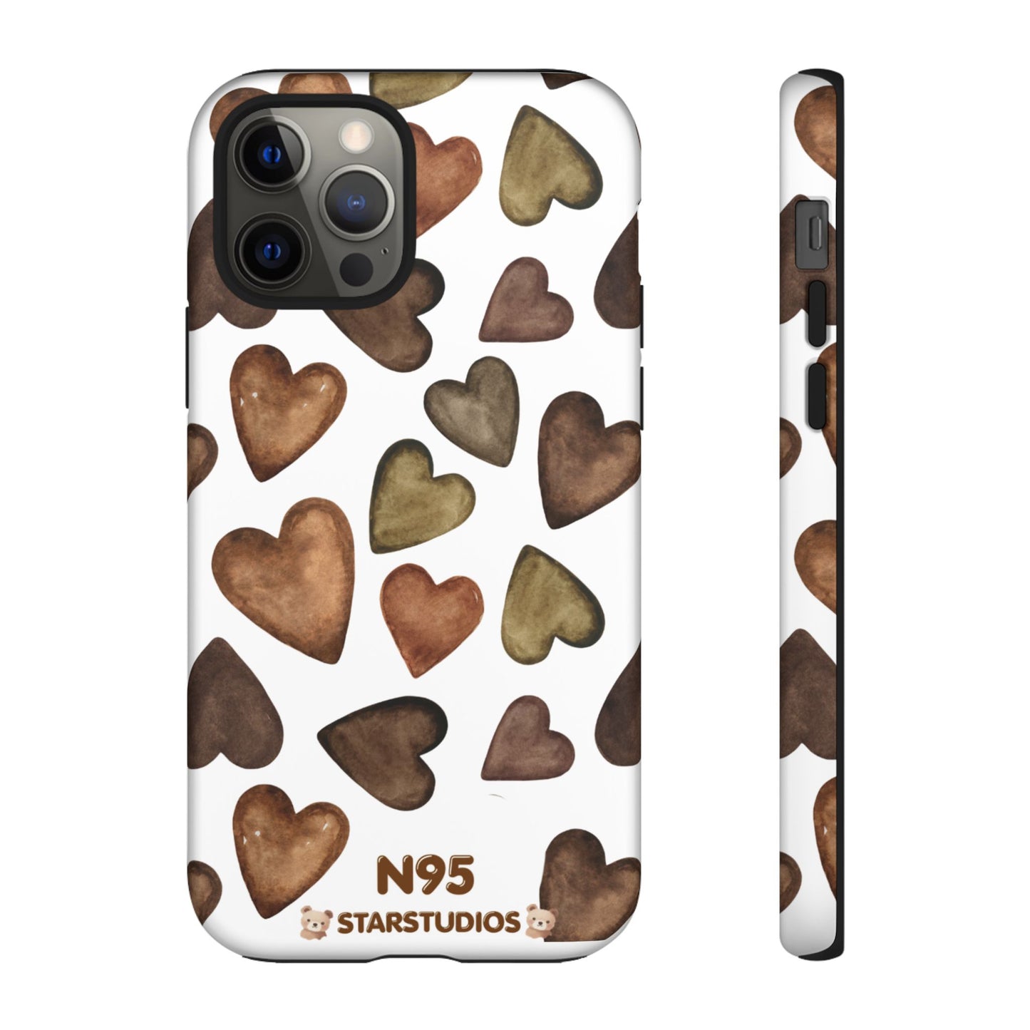 Brown Heart Case