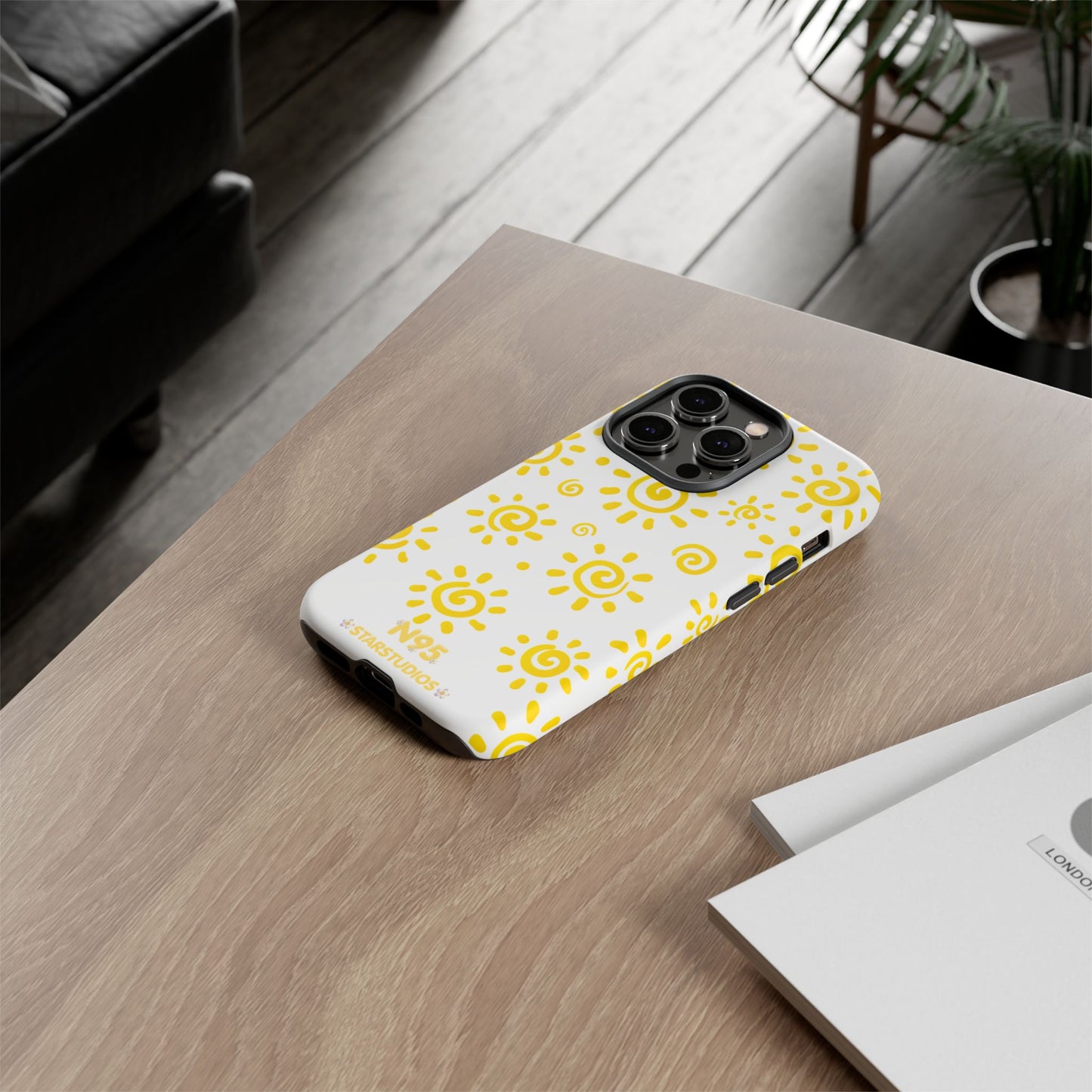 Yellow Sun Phone  Case