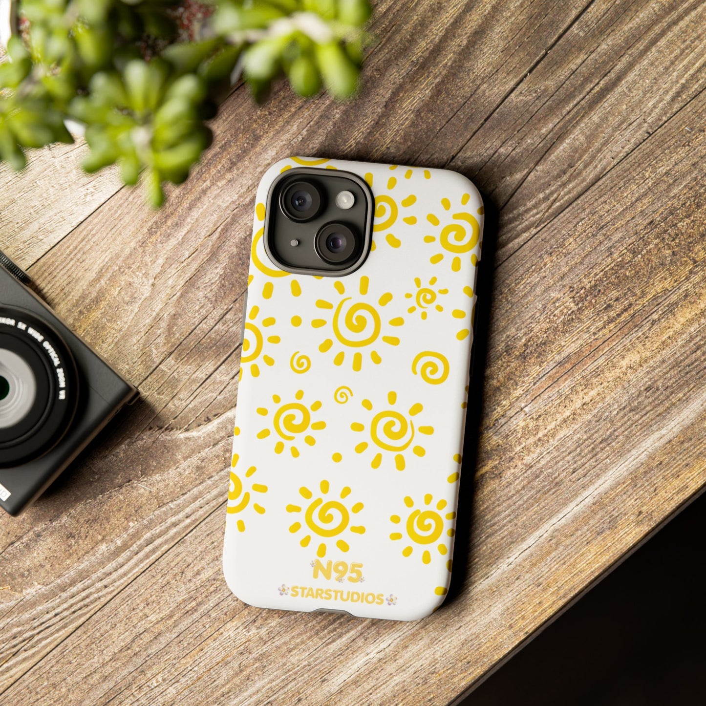 Yellow Sun Phone  Case