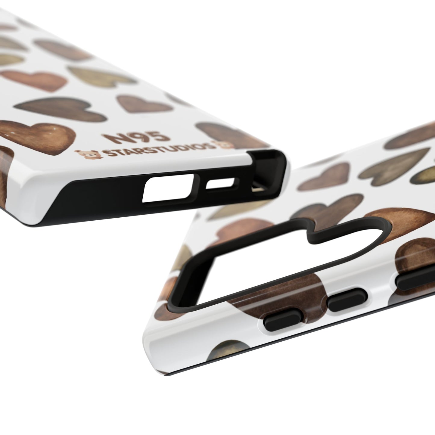 Brown Heart Case