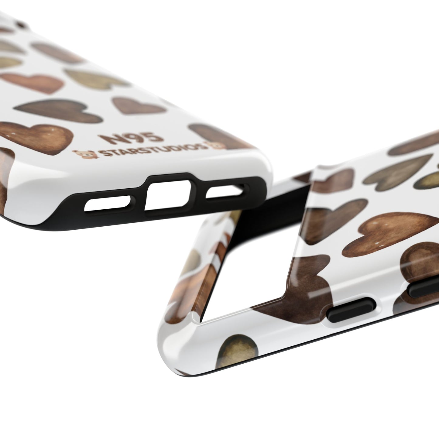 Brown Heart Case