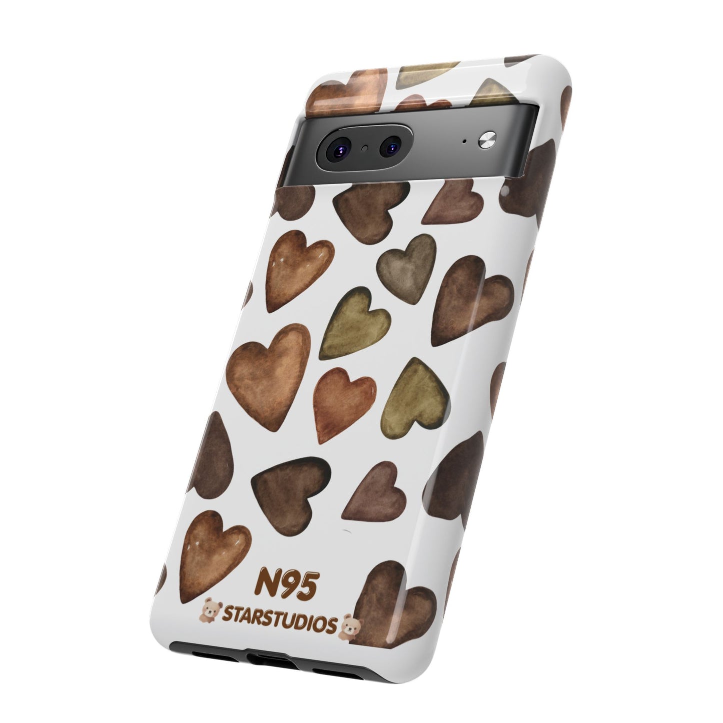 Brown Heart Case