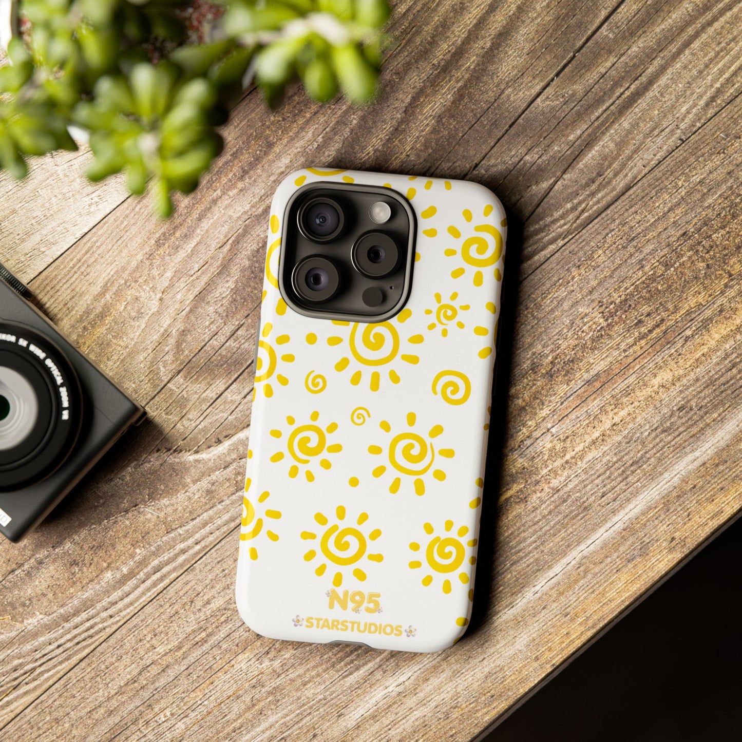 Yellow Sun Phone  Case