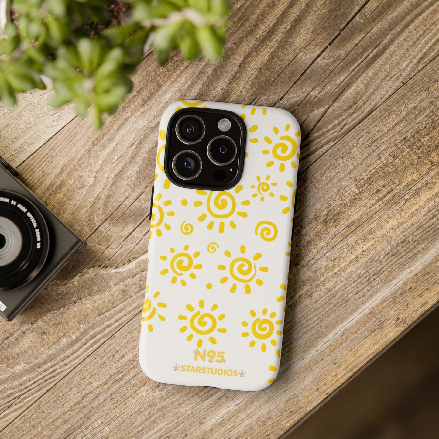 Yellow Sun Phone  Case