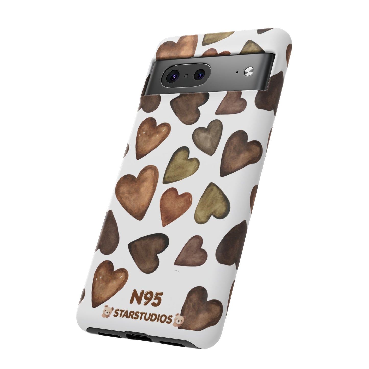 Brown Heart Case