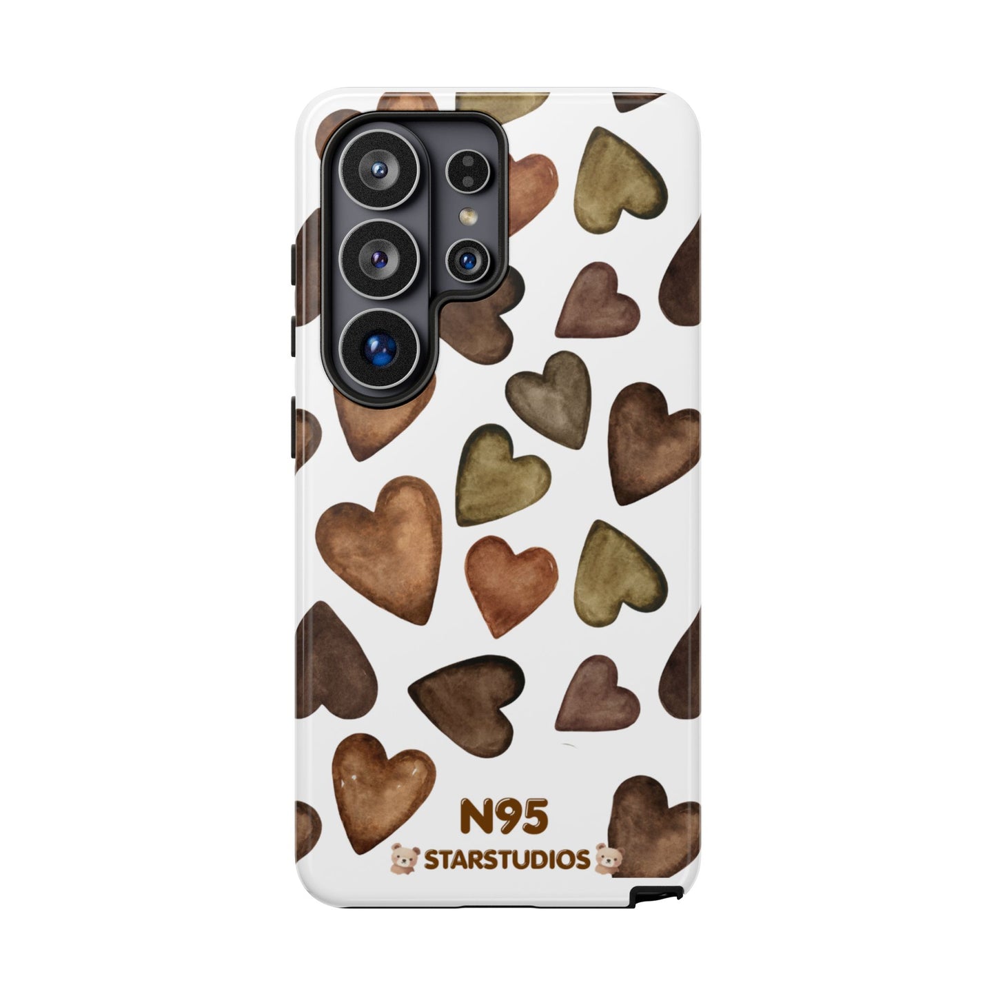 Brown Heart Case