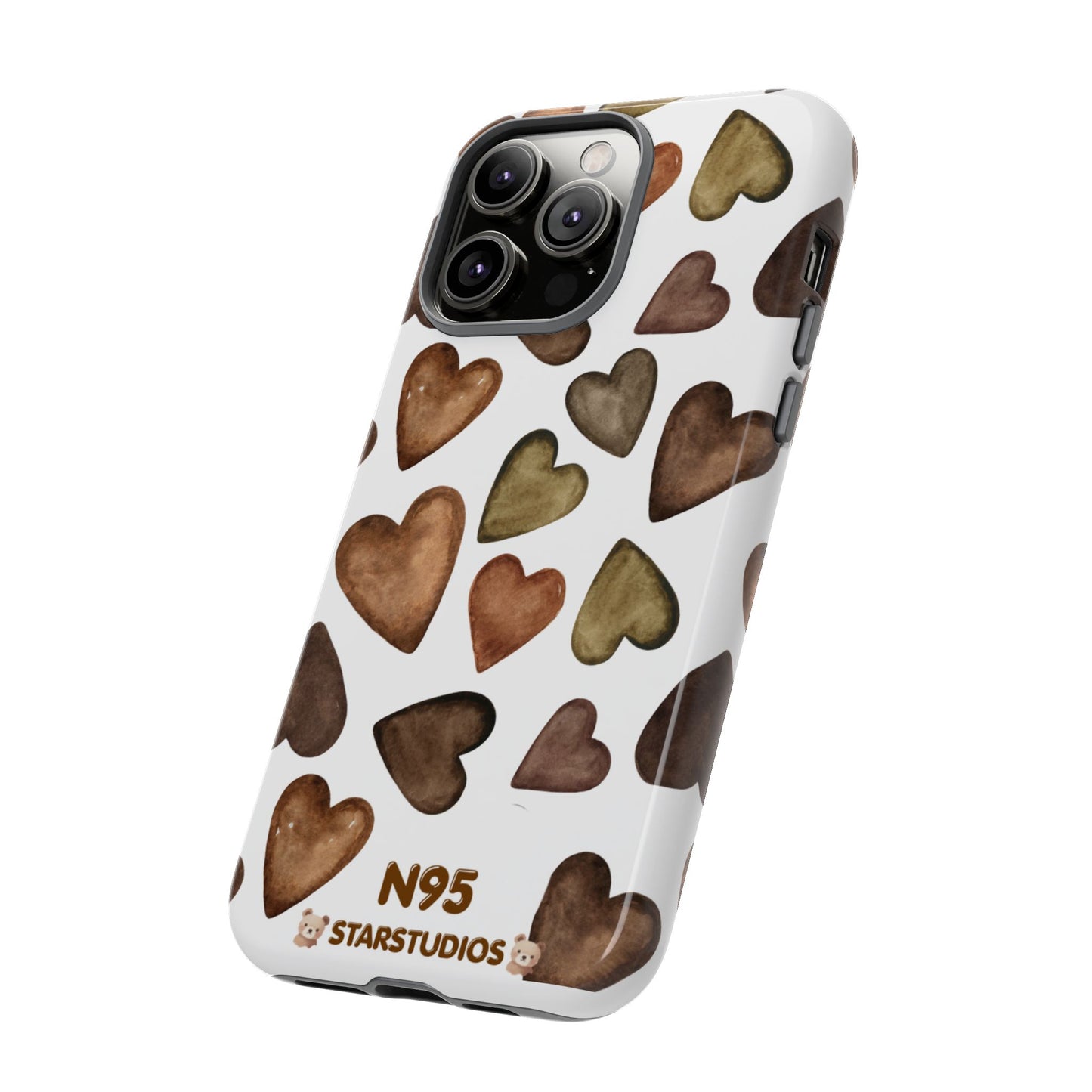 Brown Heart Case