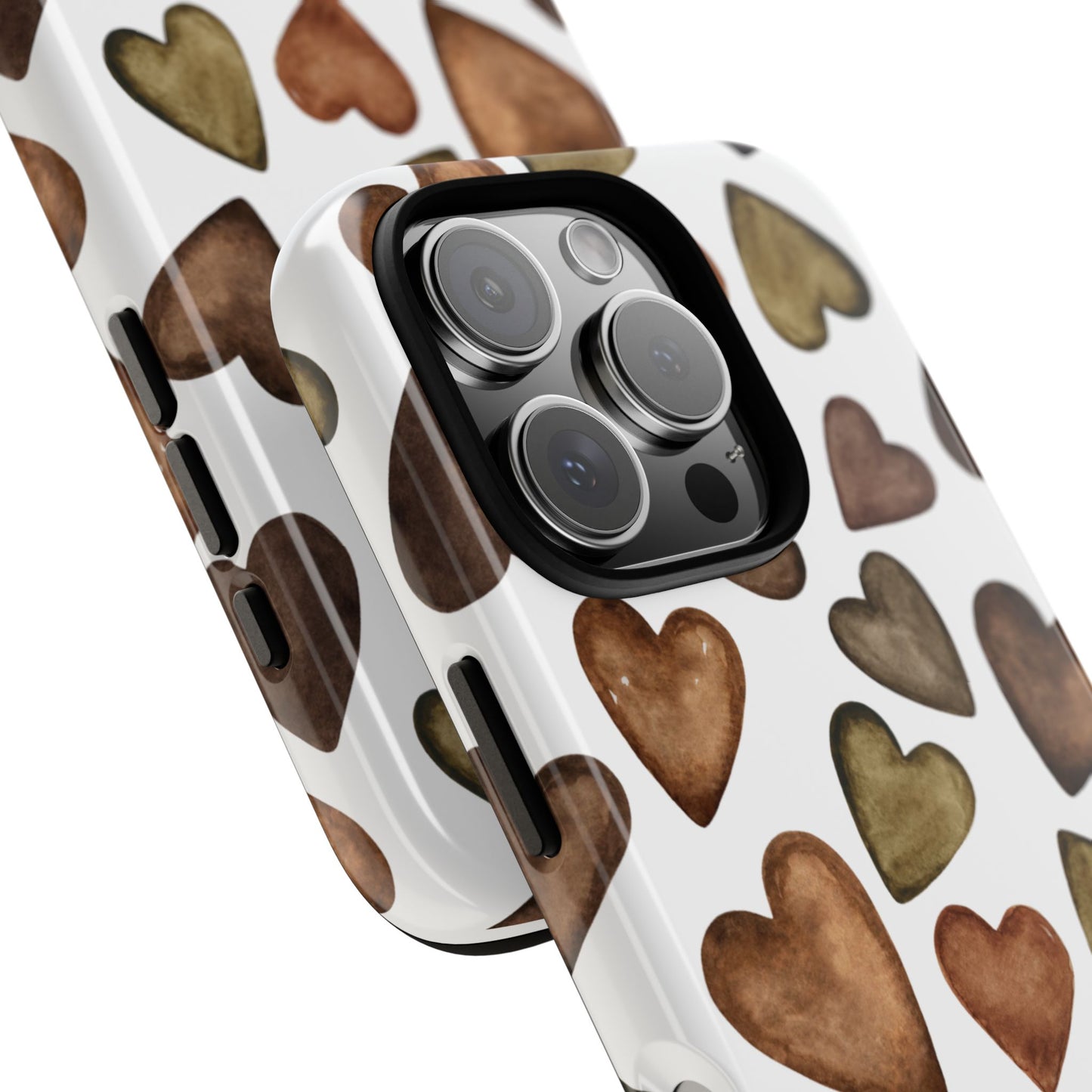 Brown Heart Case