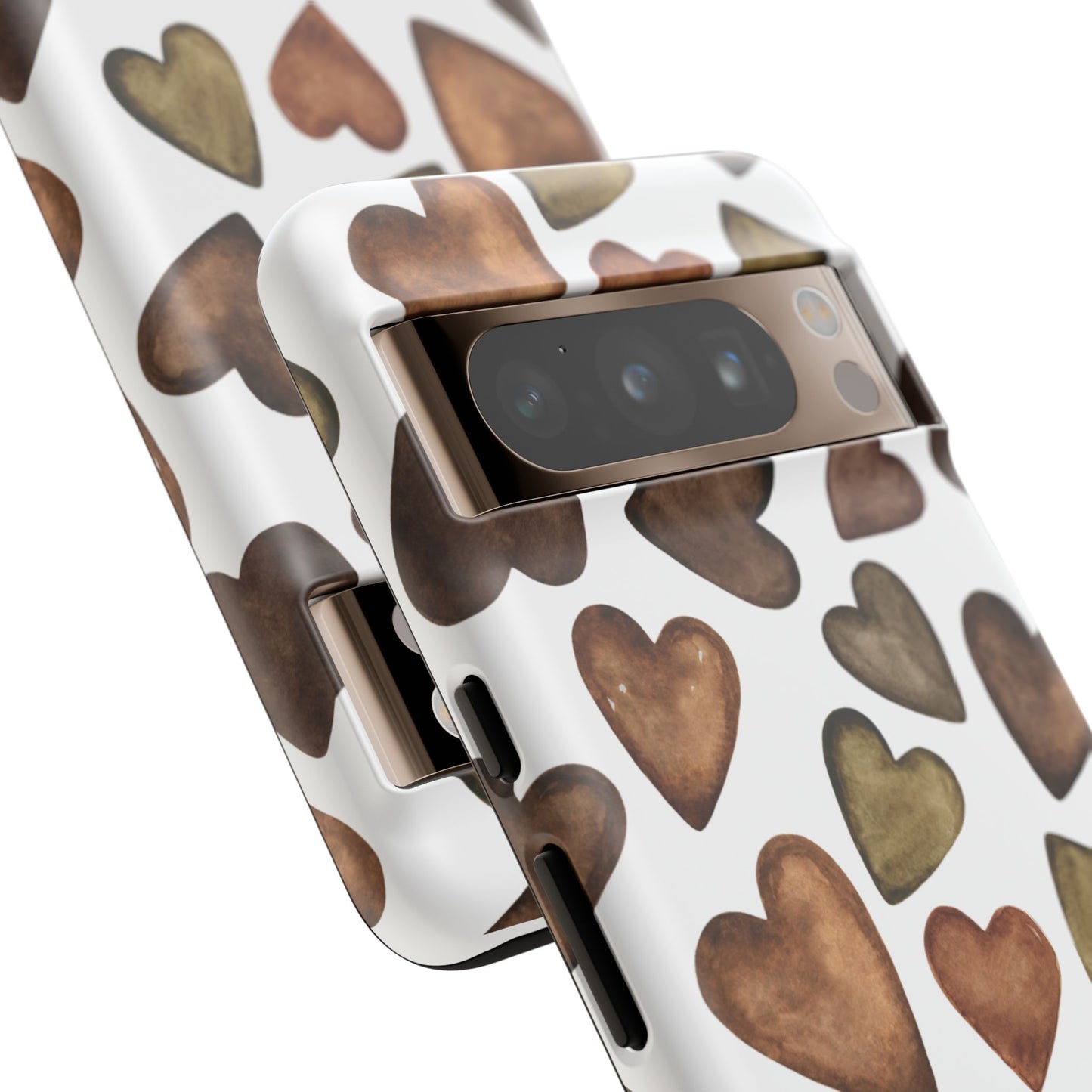 Brown Heart Case