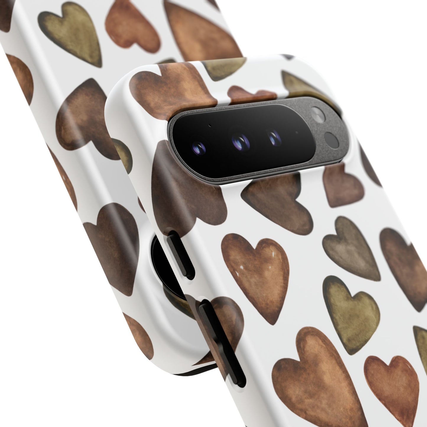 Brown Heart Case