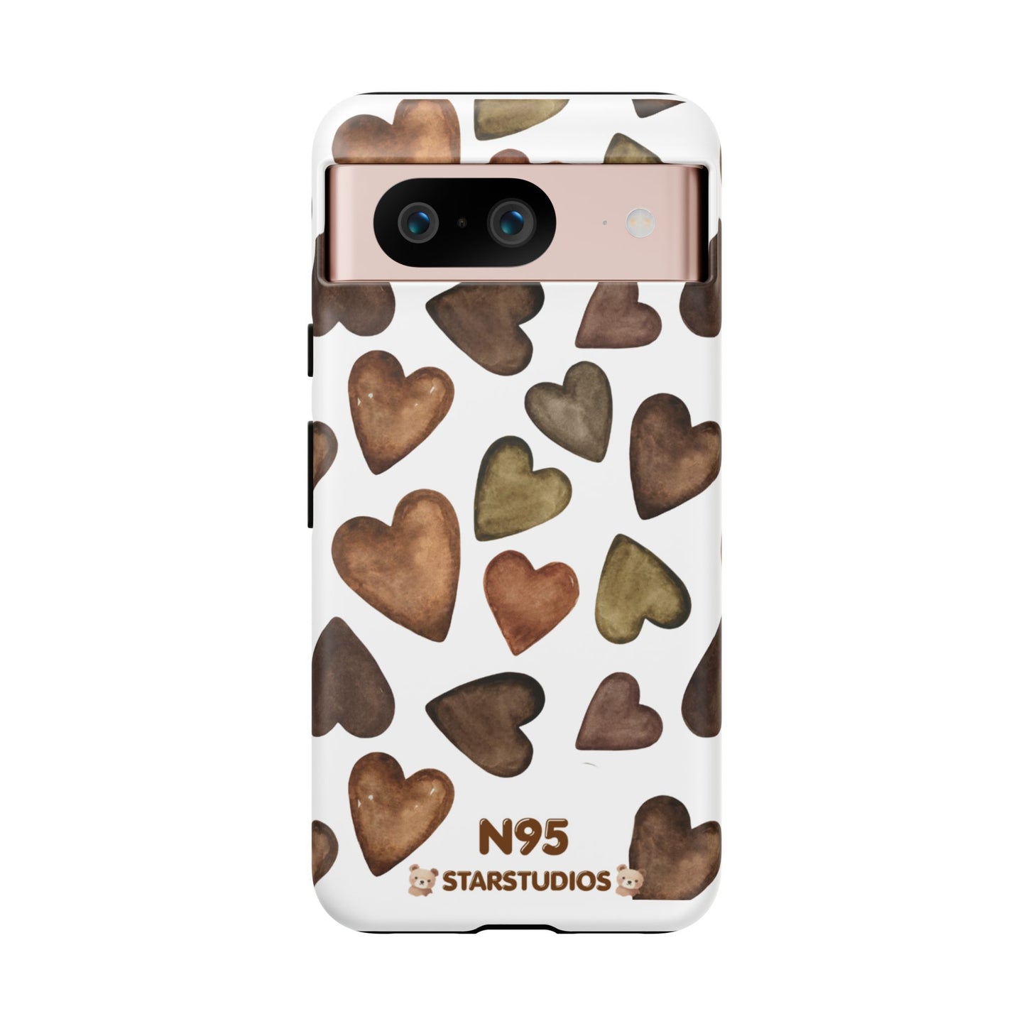 Brown Heart Case