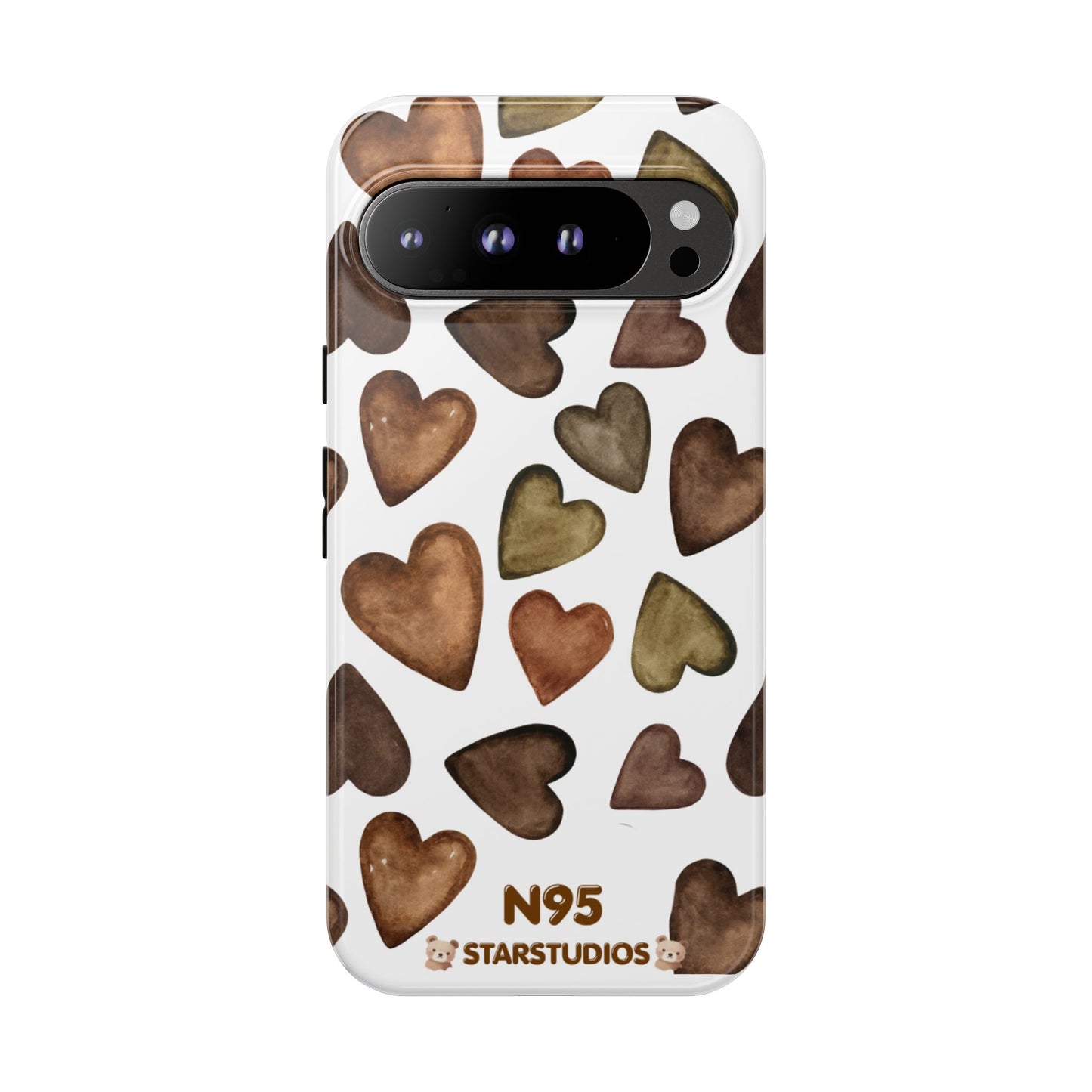 Brown Heart Case