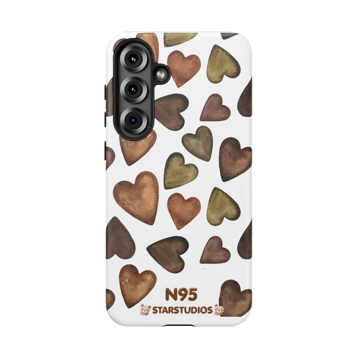 Brown Heart Case