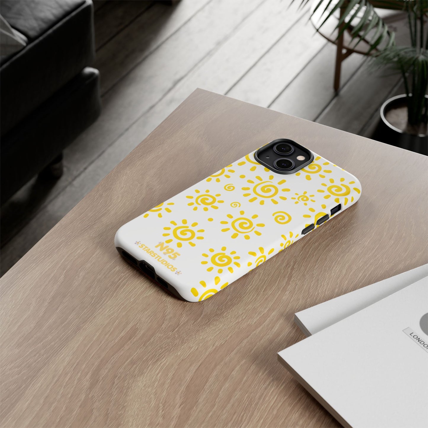 Yellow Sun Phone  Case