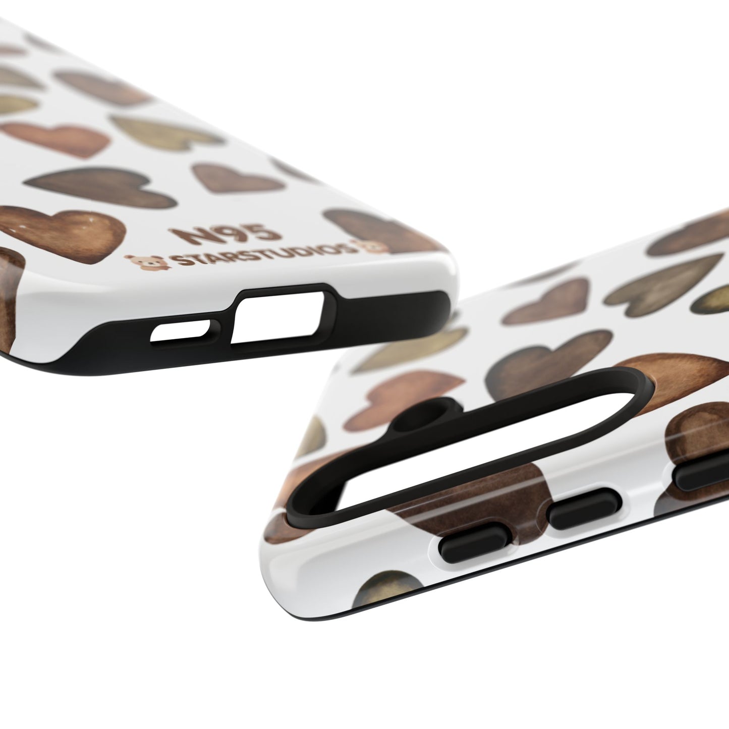 Brown Heart Case