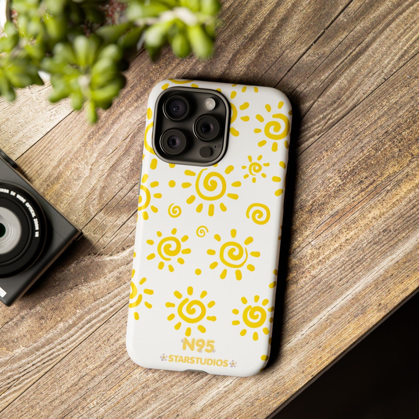 Yellow Sun Phone  Case