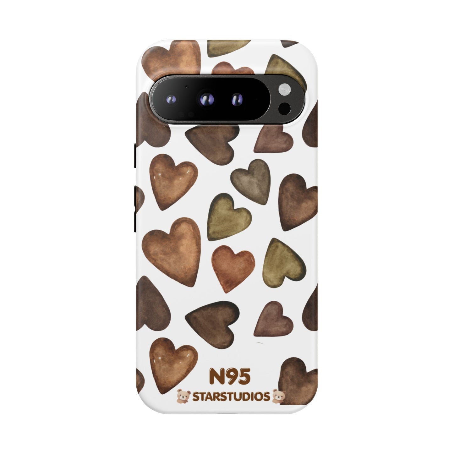 Brown Heart Case