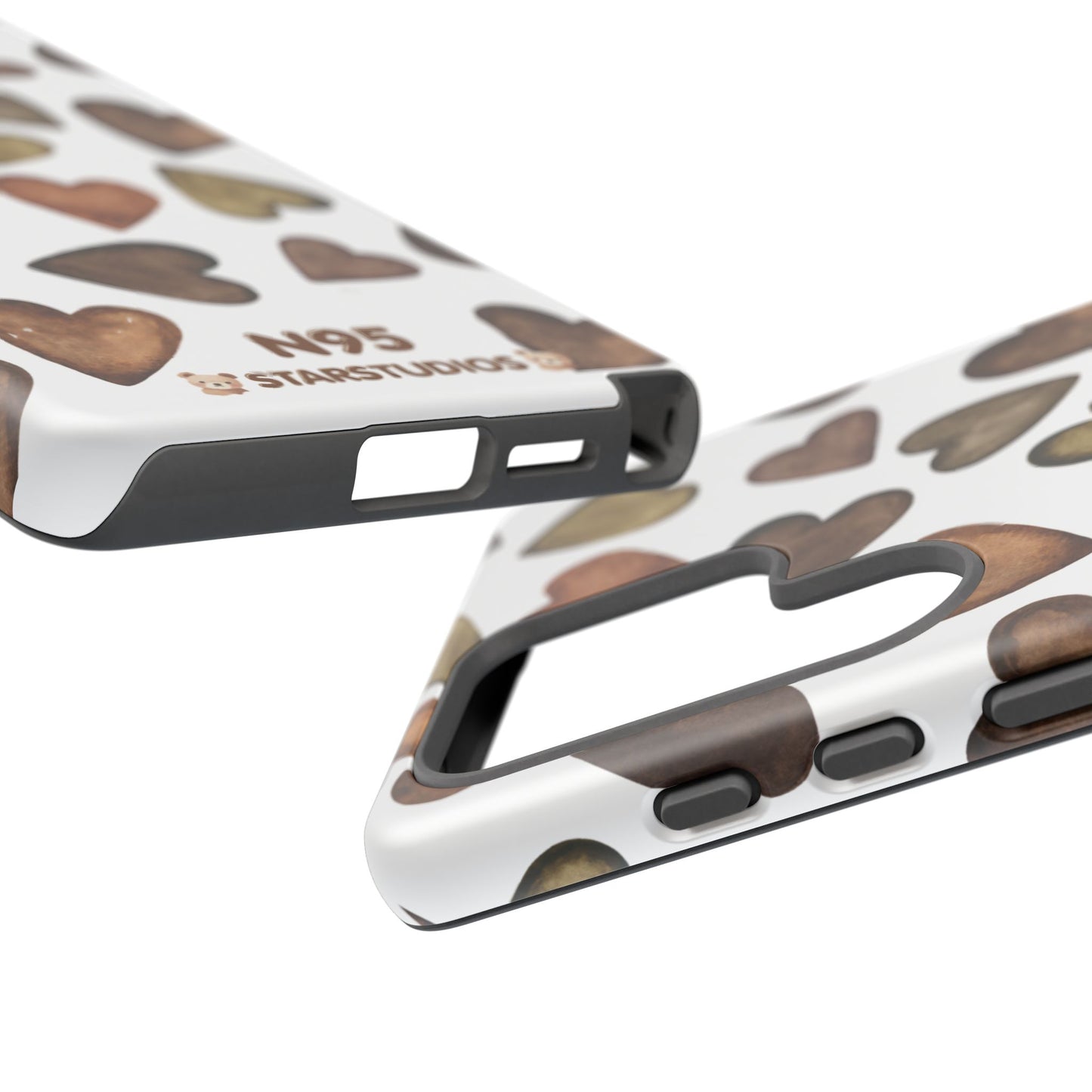 Brown Heart Case
