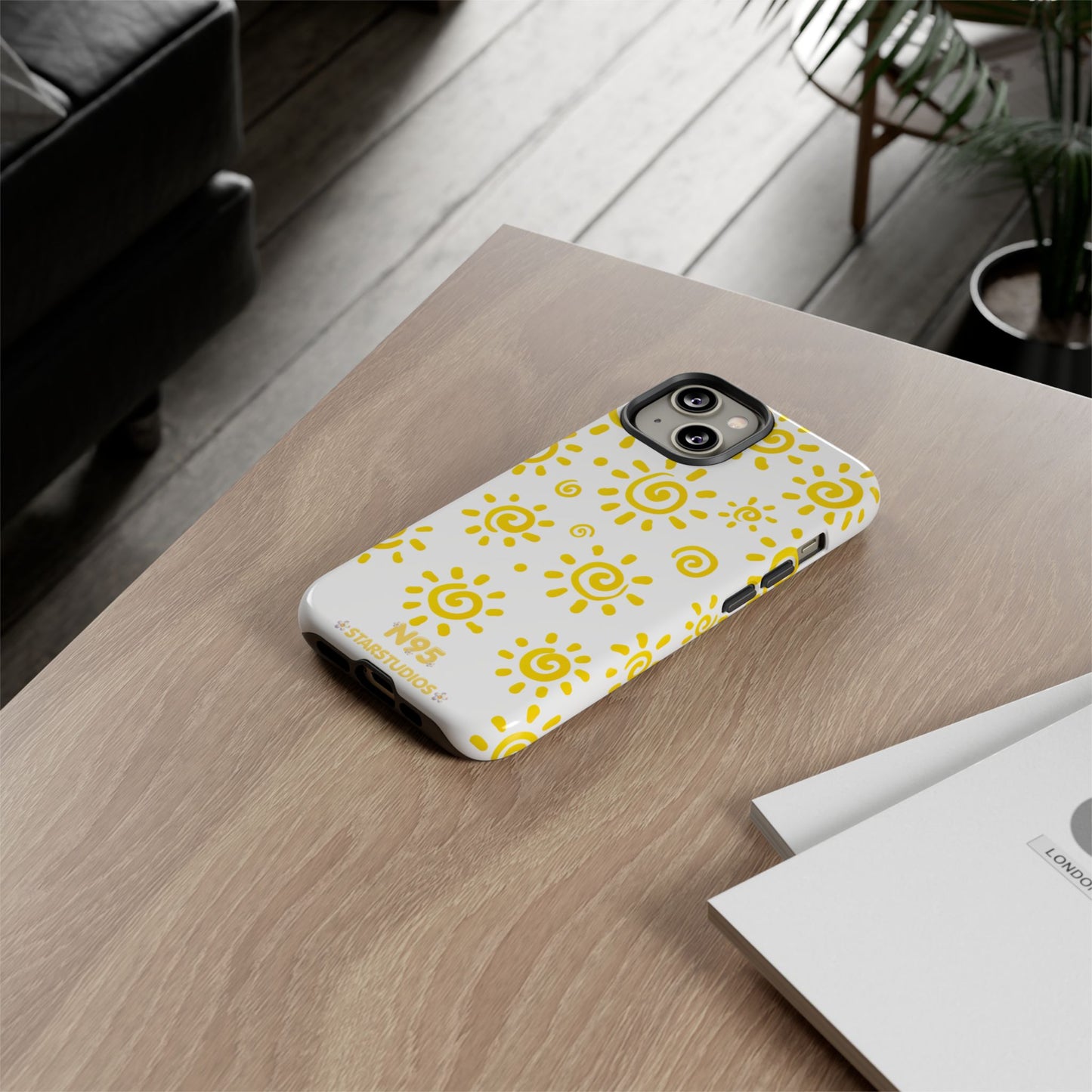 Yellow Sun Phone  Case
