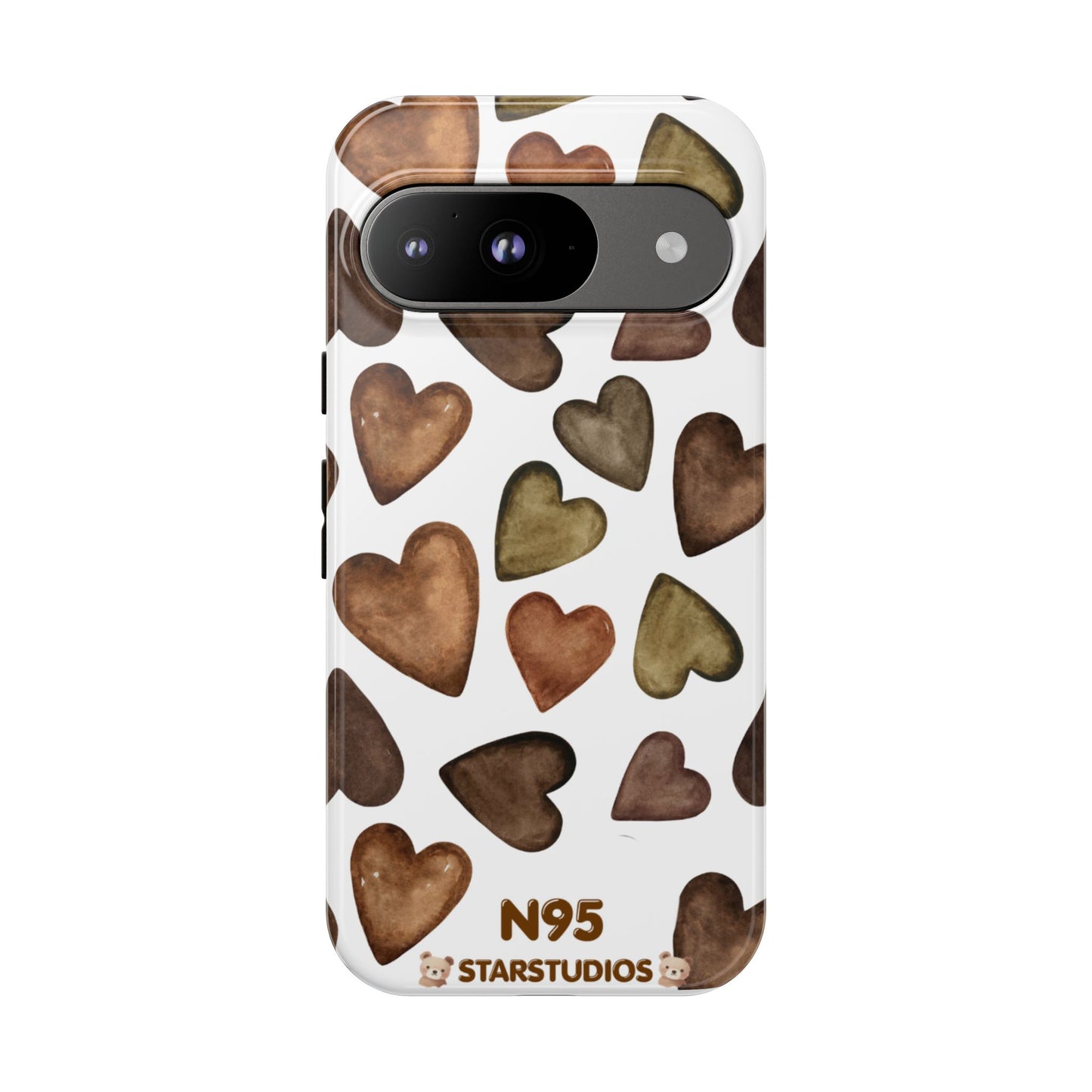 Brown Heart Case