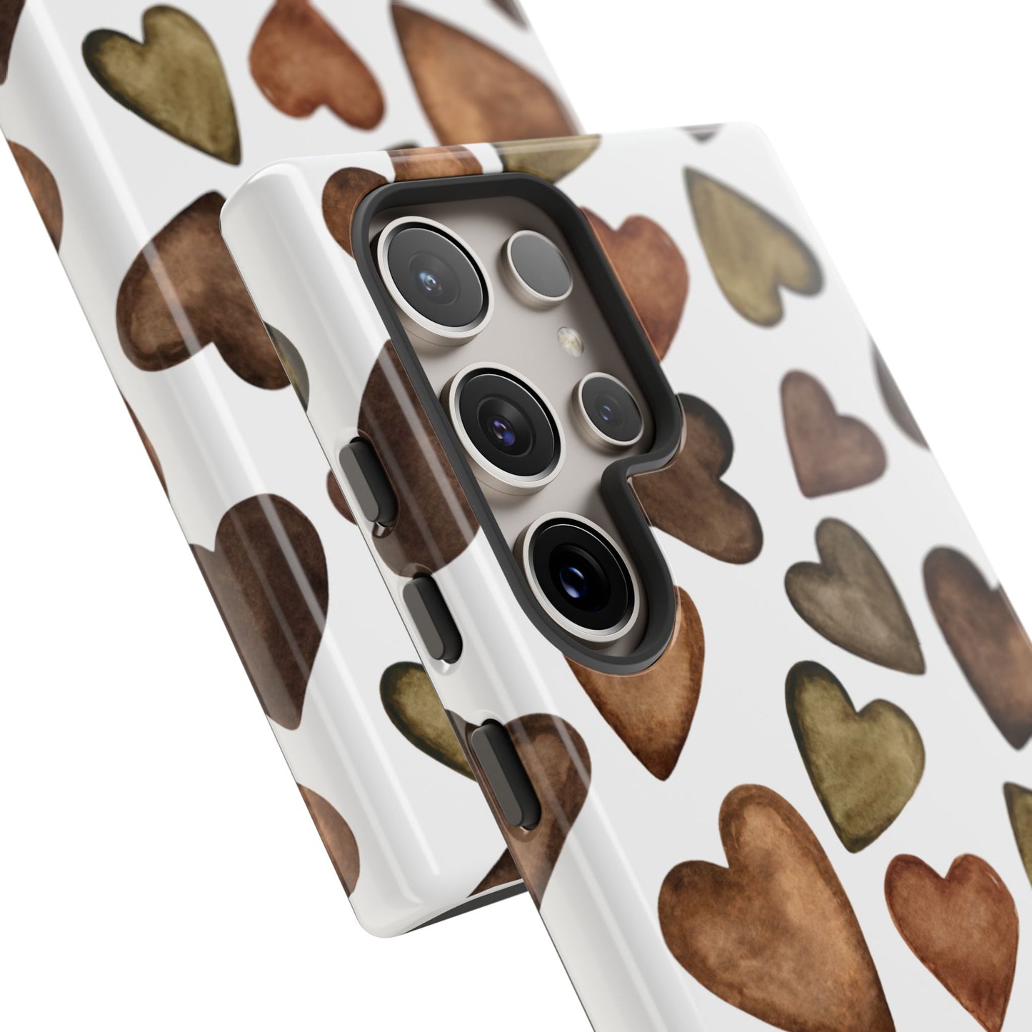 Brown Heart Case