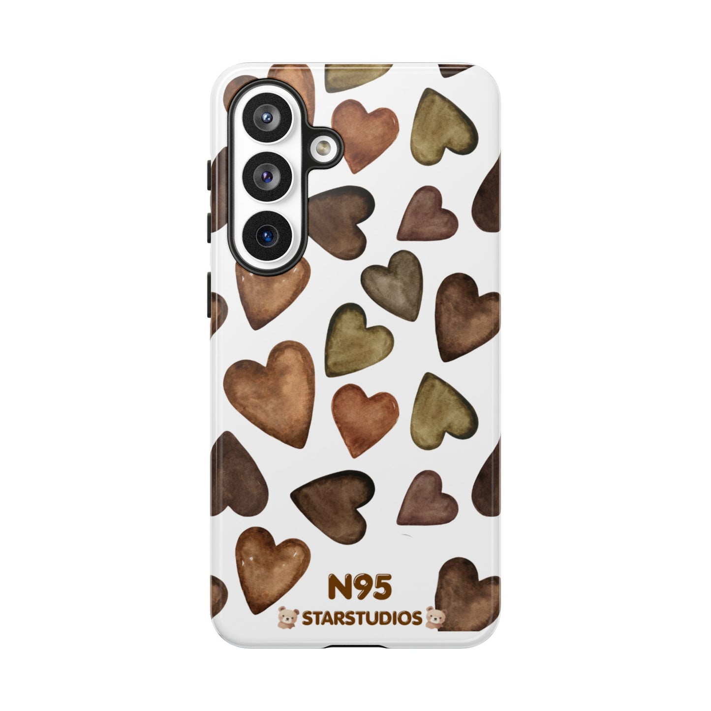 Brown Heart Case