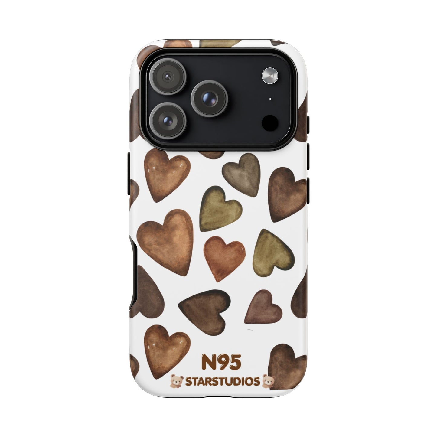 Brown Heart Case