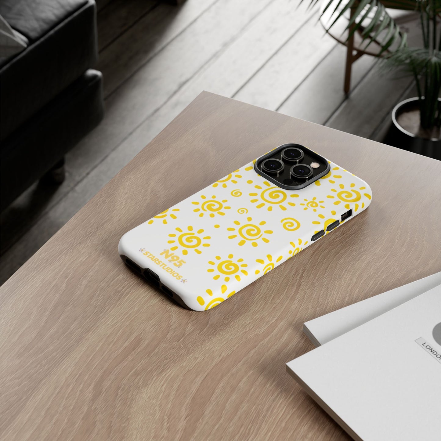Yellow Sun Phone  Case