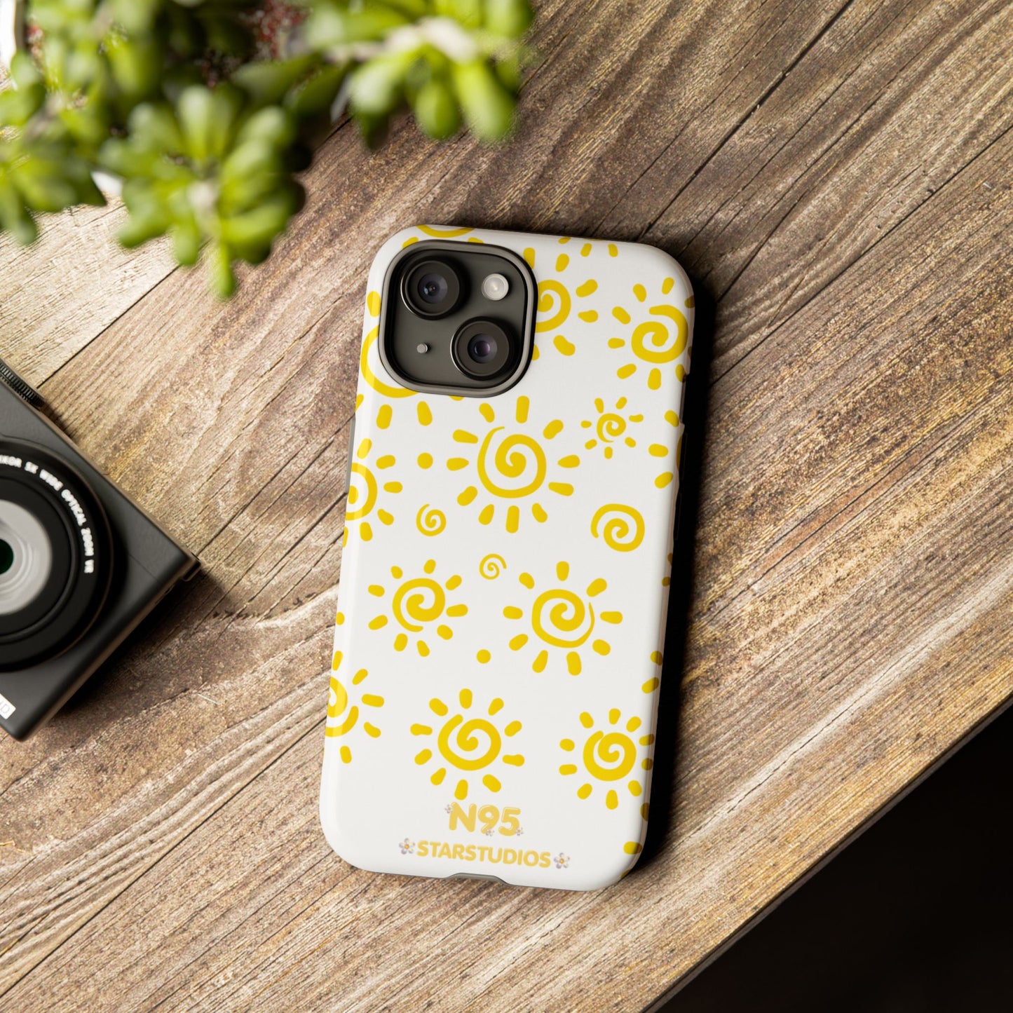 Yellow Sun Phone  Case