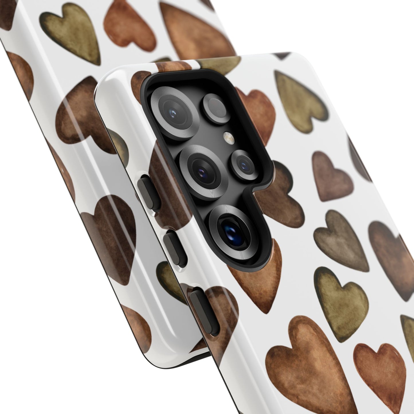 Brown Heart Case