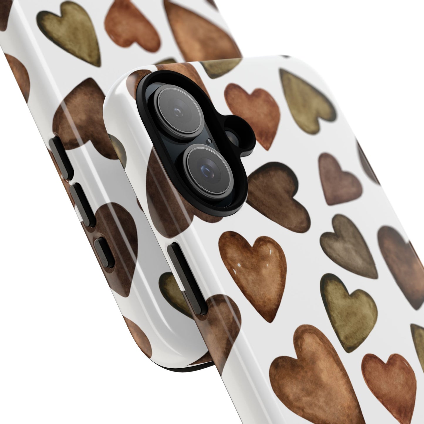 Brown Heart Case