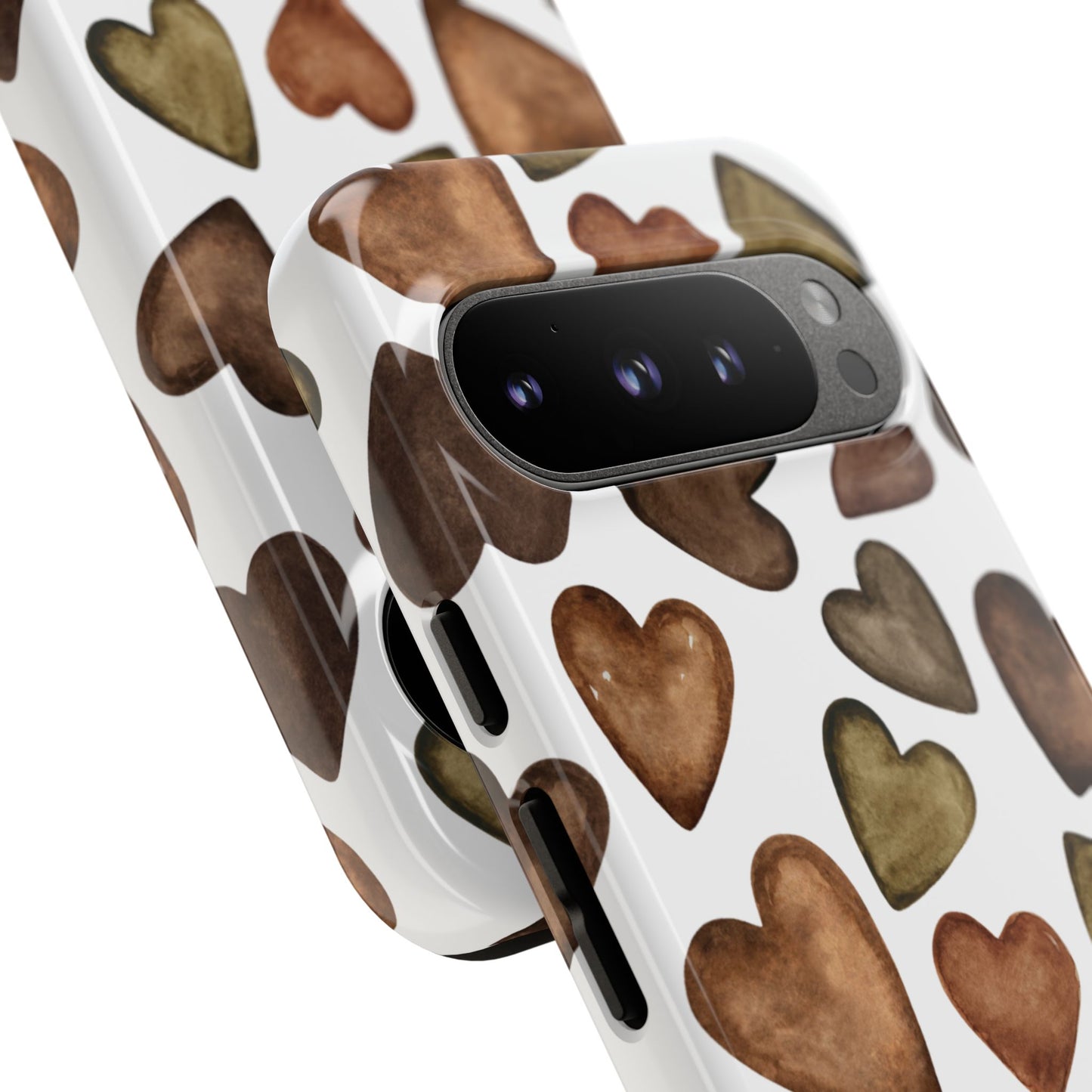 Brown Heart Case