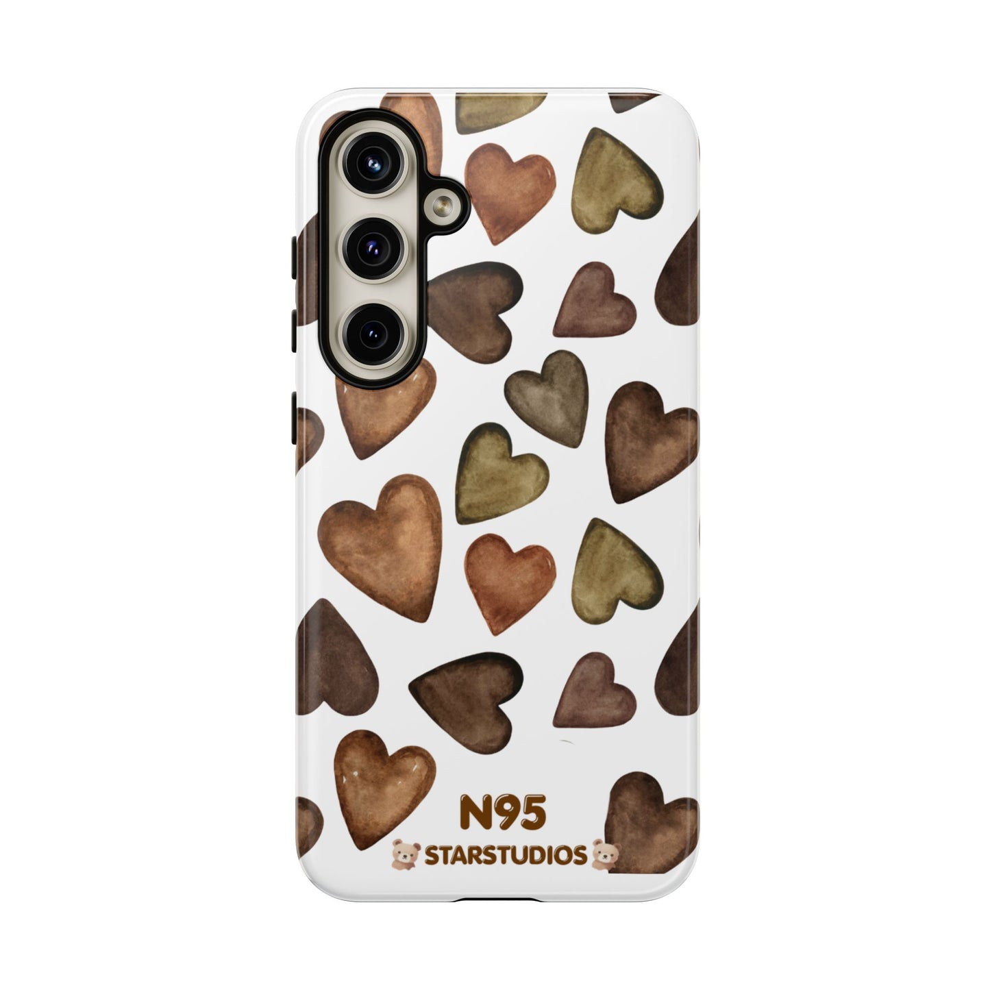 Brown Heart Case