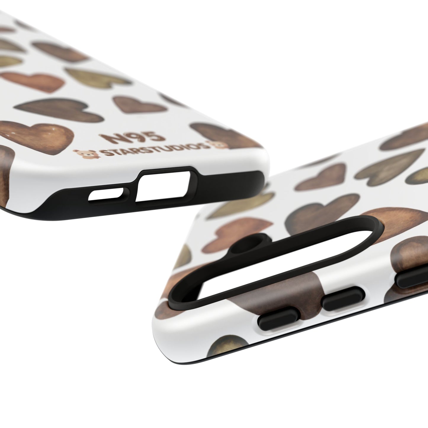 Brown Heart Case