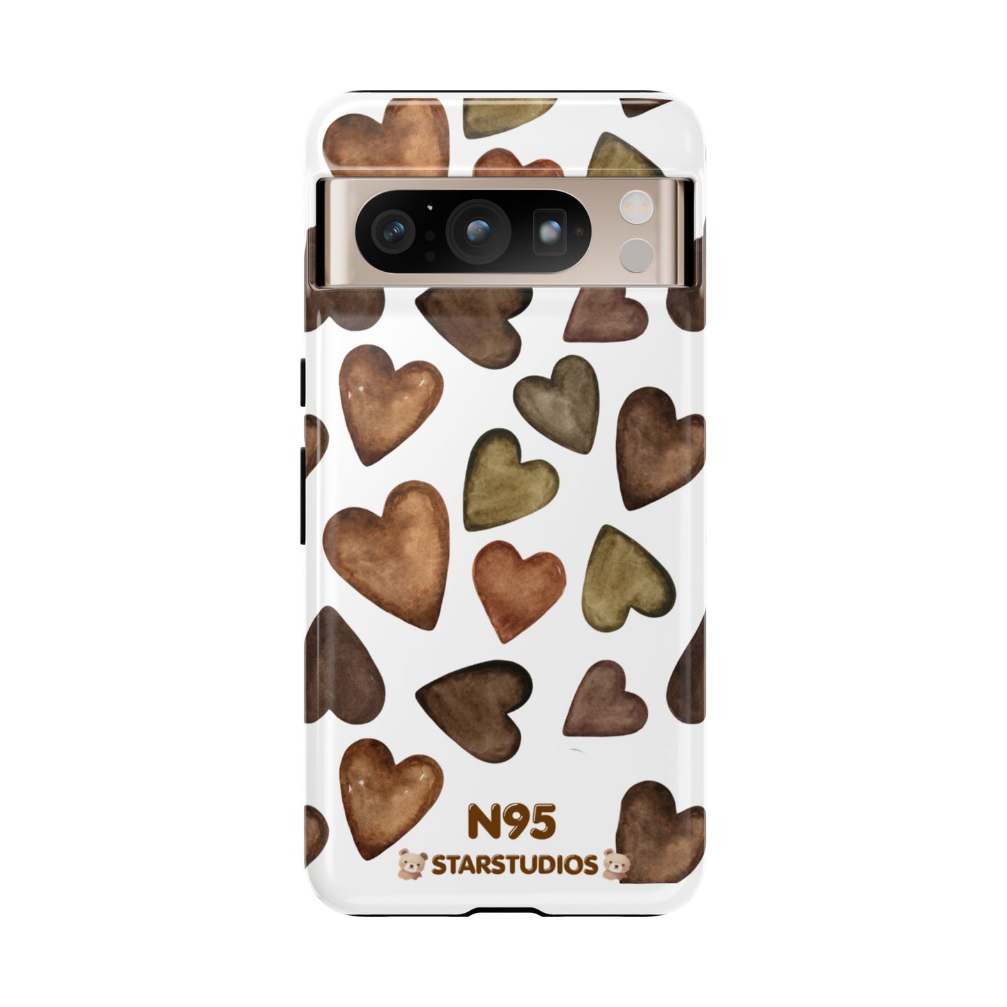 Brown Heart Case