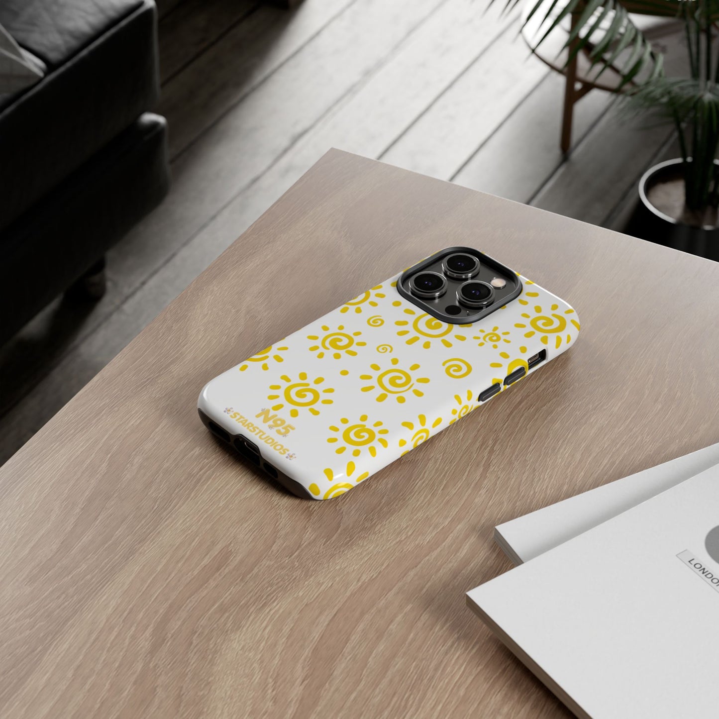 Yellow Sun Phone  Case