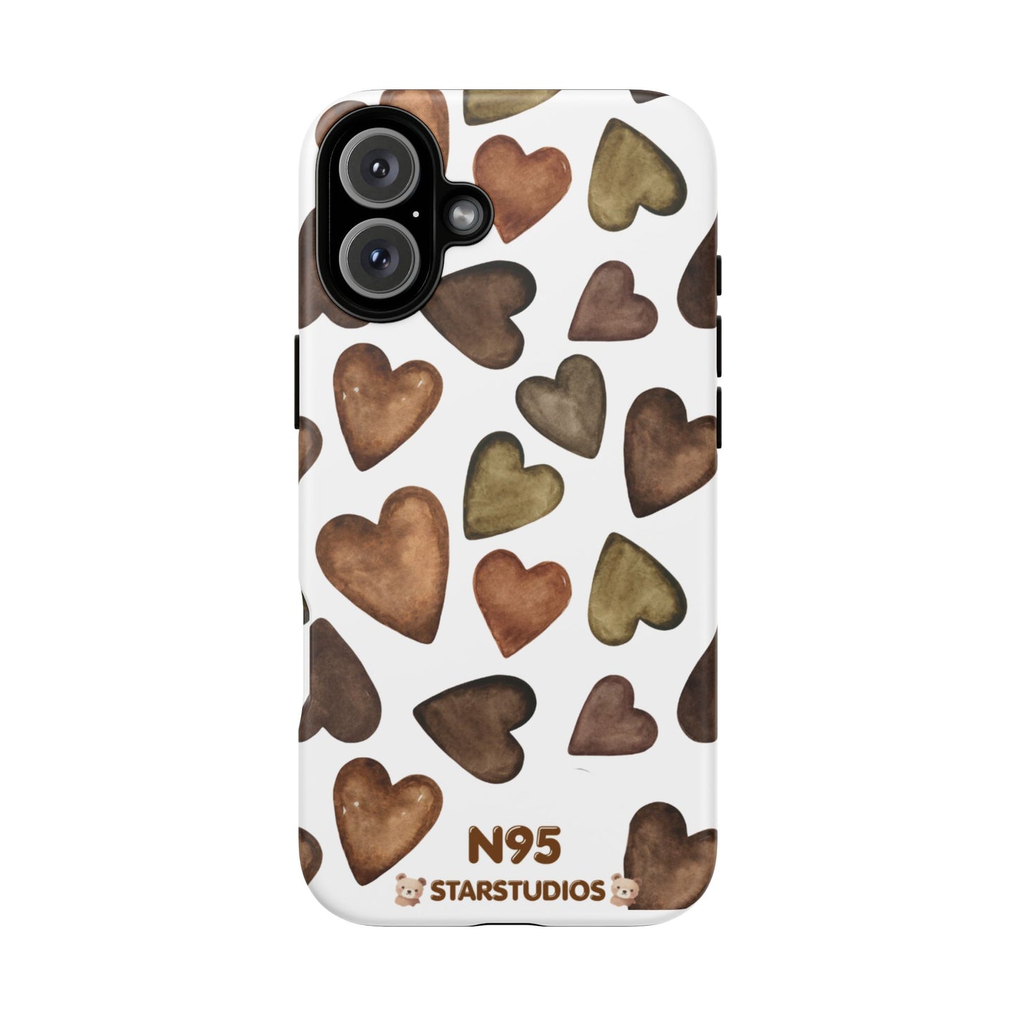 Brown Heart Case
