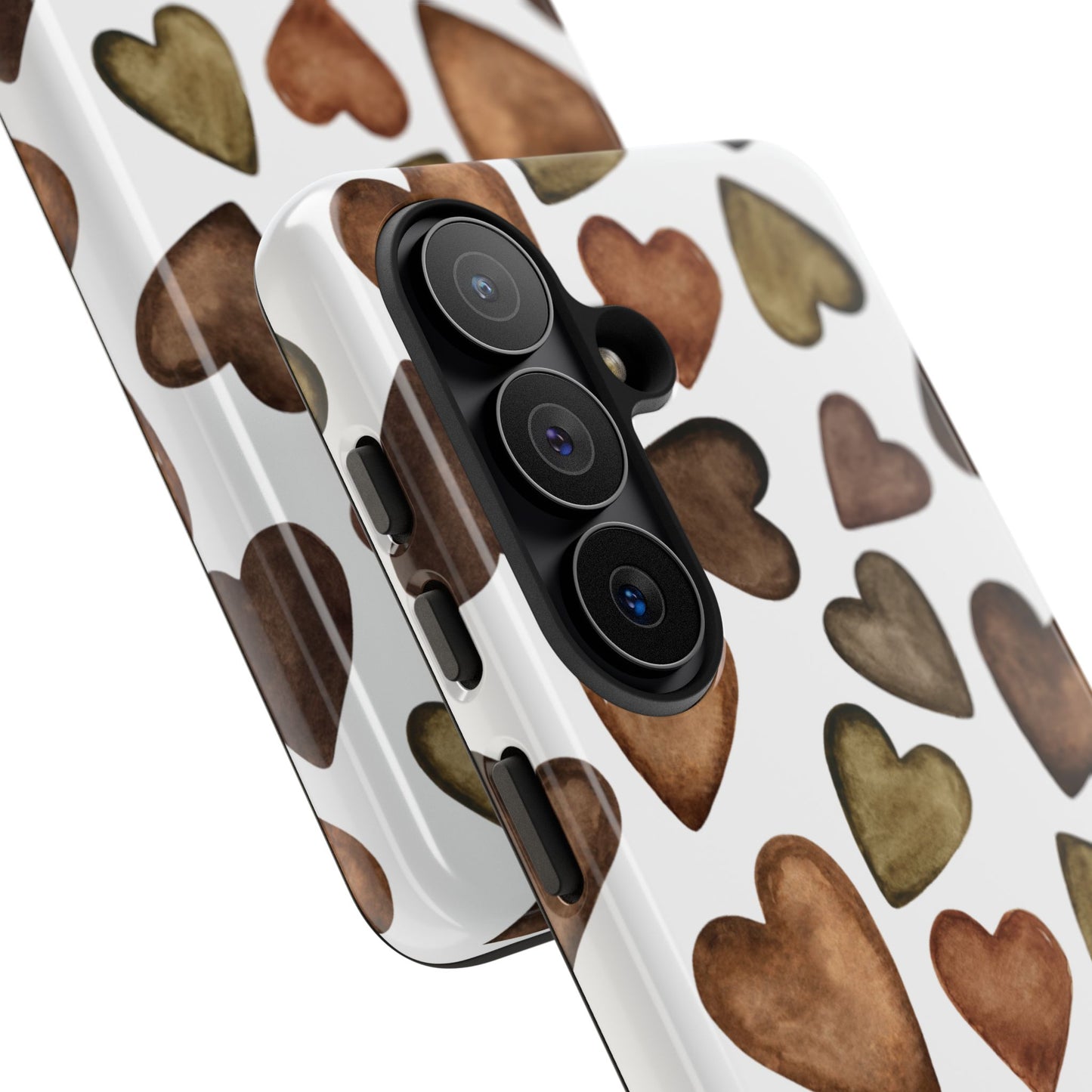 Brown Heart Case