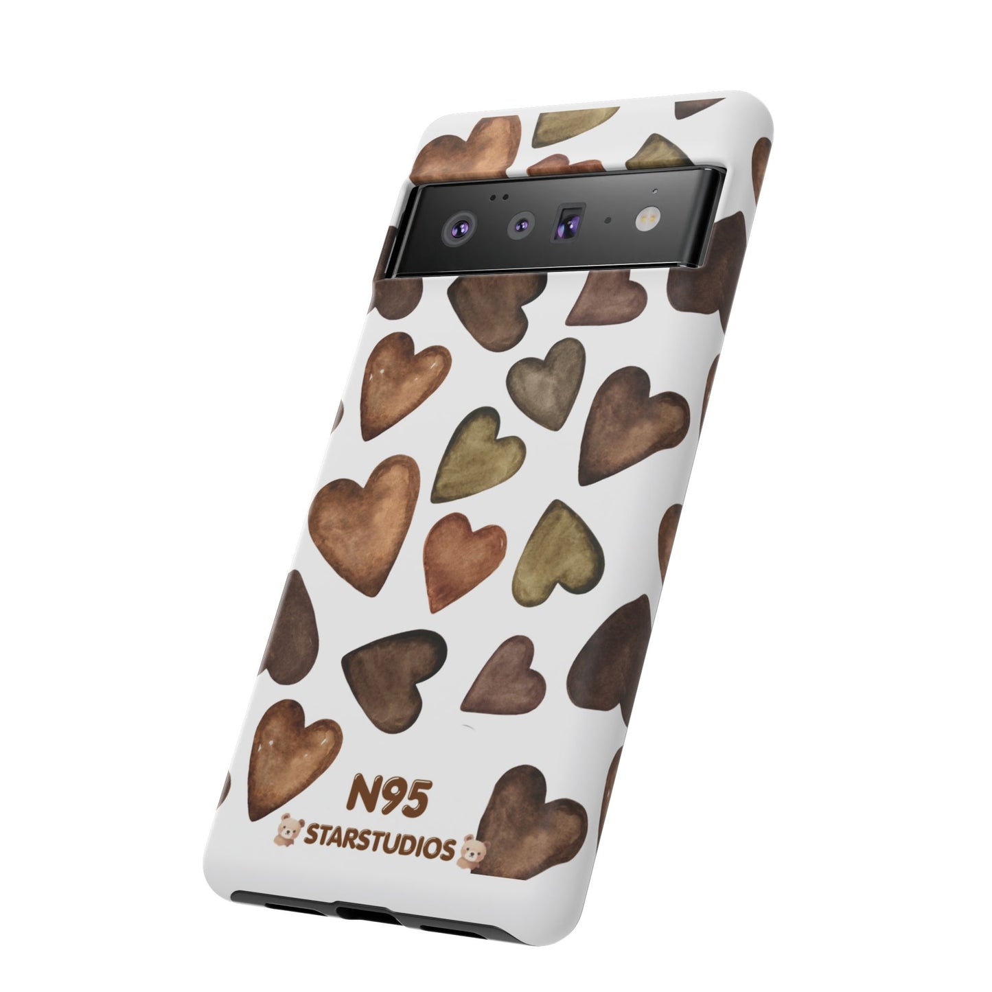 Brown Heart Case