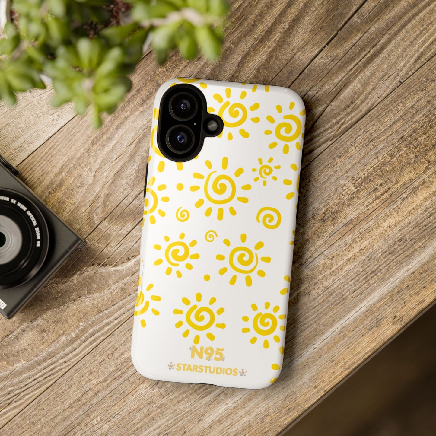 Yellow Sun Phone  Case
