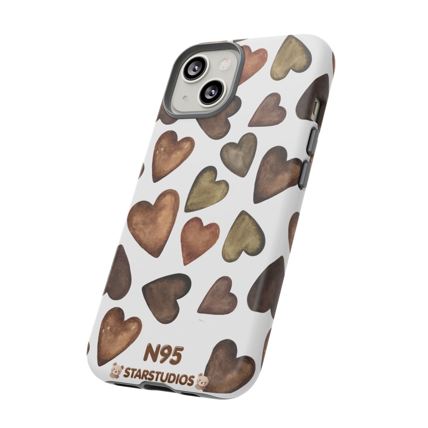 Brown Heart Case
